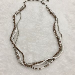 4 LAYER BEADED NECKLACE